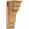 Ekena Millwork New Brighton Rough Sawn Corbel w/Backplate, Western Red Cedar, 8"W x 10"D x 22"H COR08X10X22NEB01RWR - alternate 1